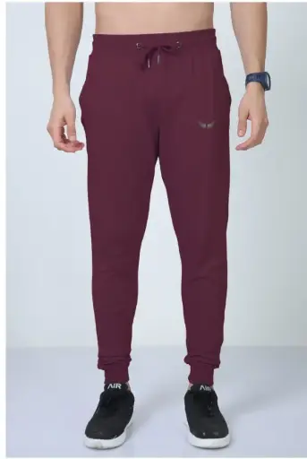 LT mens joggers maroon colour